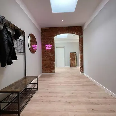 Apartament Loft 7 15min Hbf 2br Smart Tv Wifi Lipsk