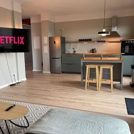Apartment Loft 7 15min Hbf 2br Smart Tv Wifi Leipzig